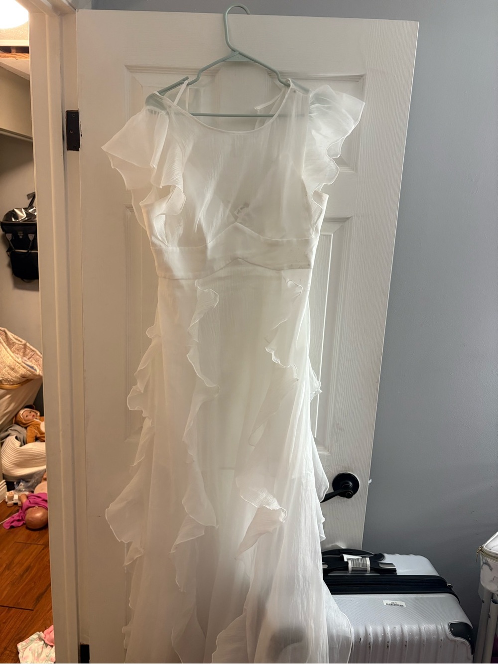 Hutch Amity Ruffle Maxi Dress